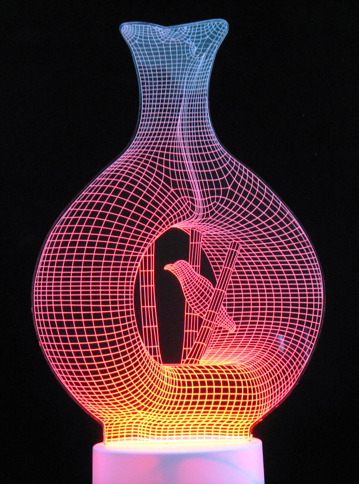 3-D Optical Illusion Lights