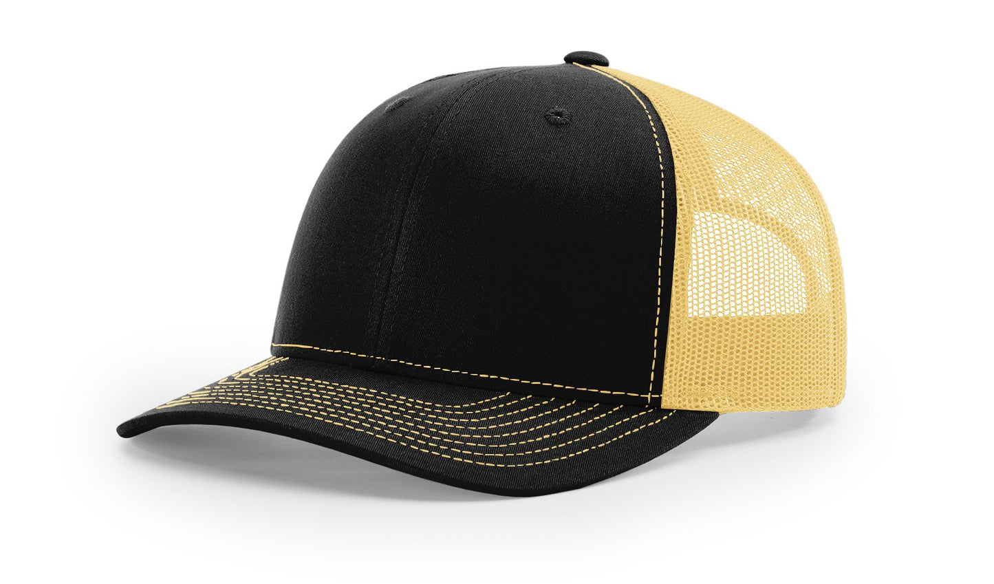 Custom Laser Engraved Leatherette Patch Snapback Hat