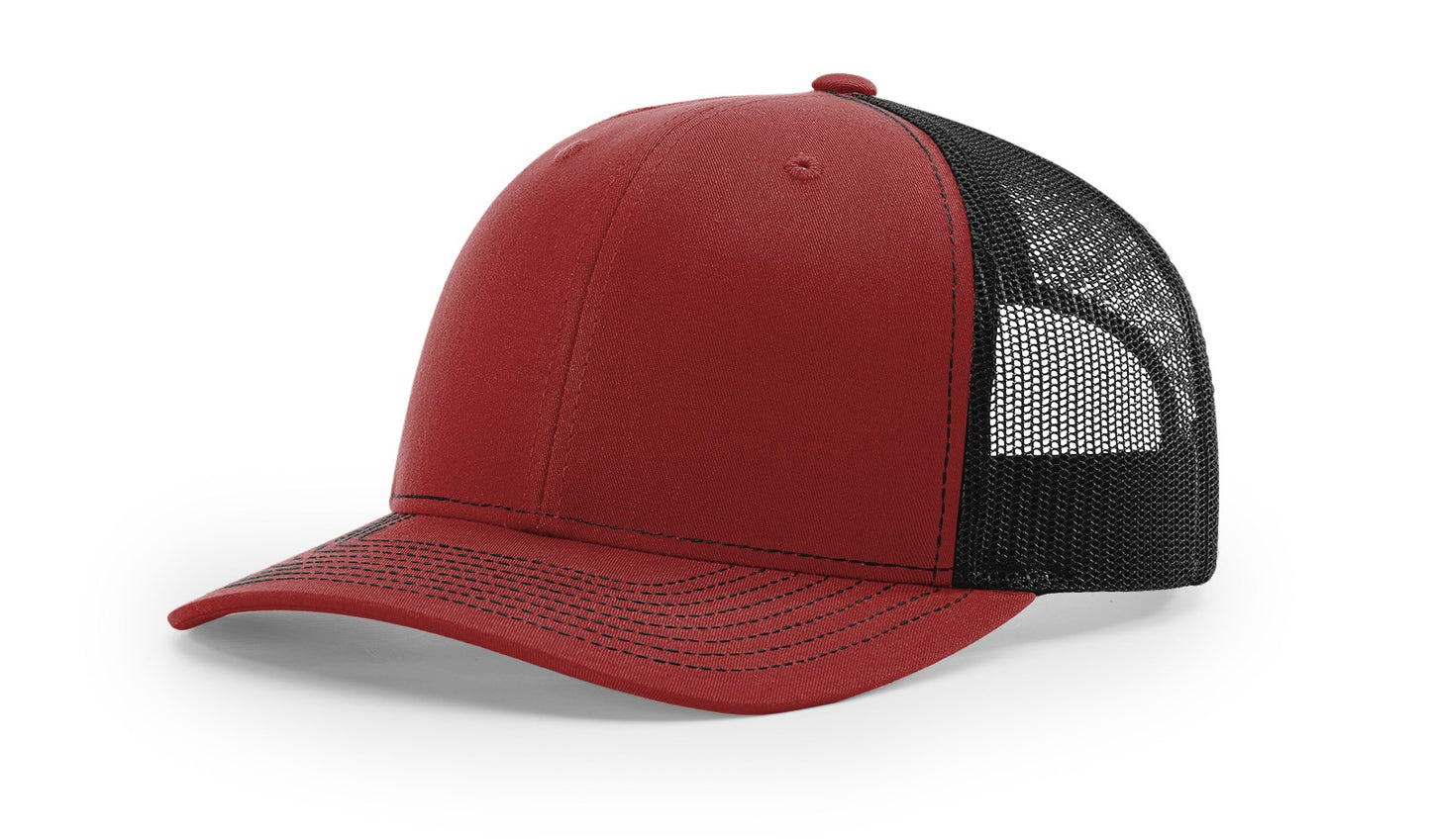 Custom Laser Engraved Leatherette Patch Snapback Hat
