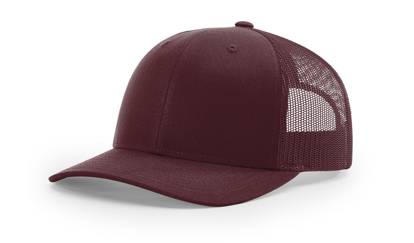 Custom Laser Engraved Leatherette Patch Snapback Hat