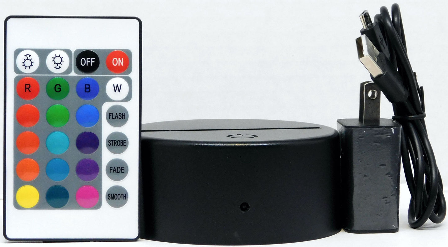 Star Wars (Section 2) 3-D Illusion LED Lamp with Remote