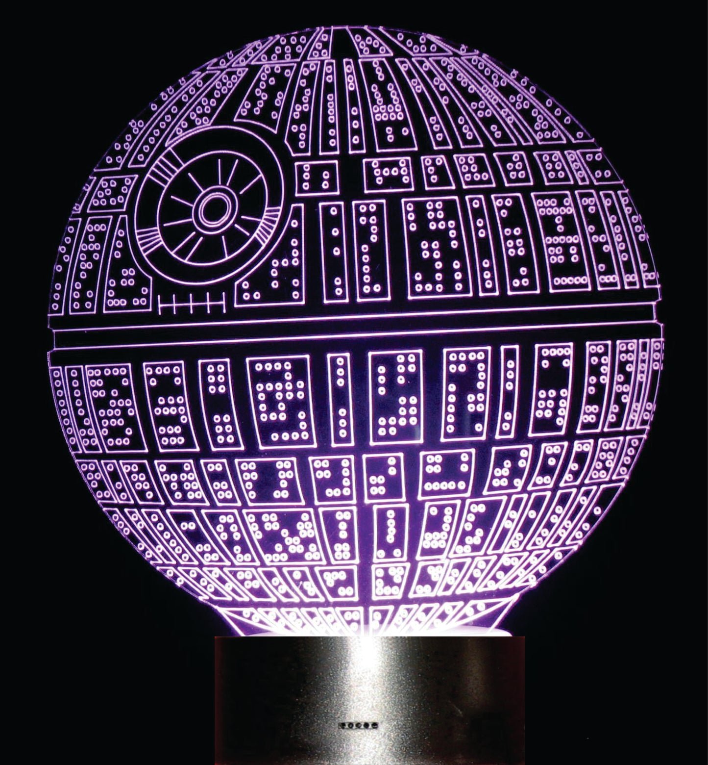Star Wars (Section 1) 3-D Illusion LED Lamps with Remote