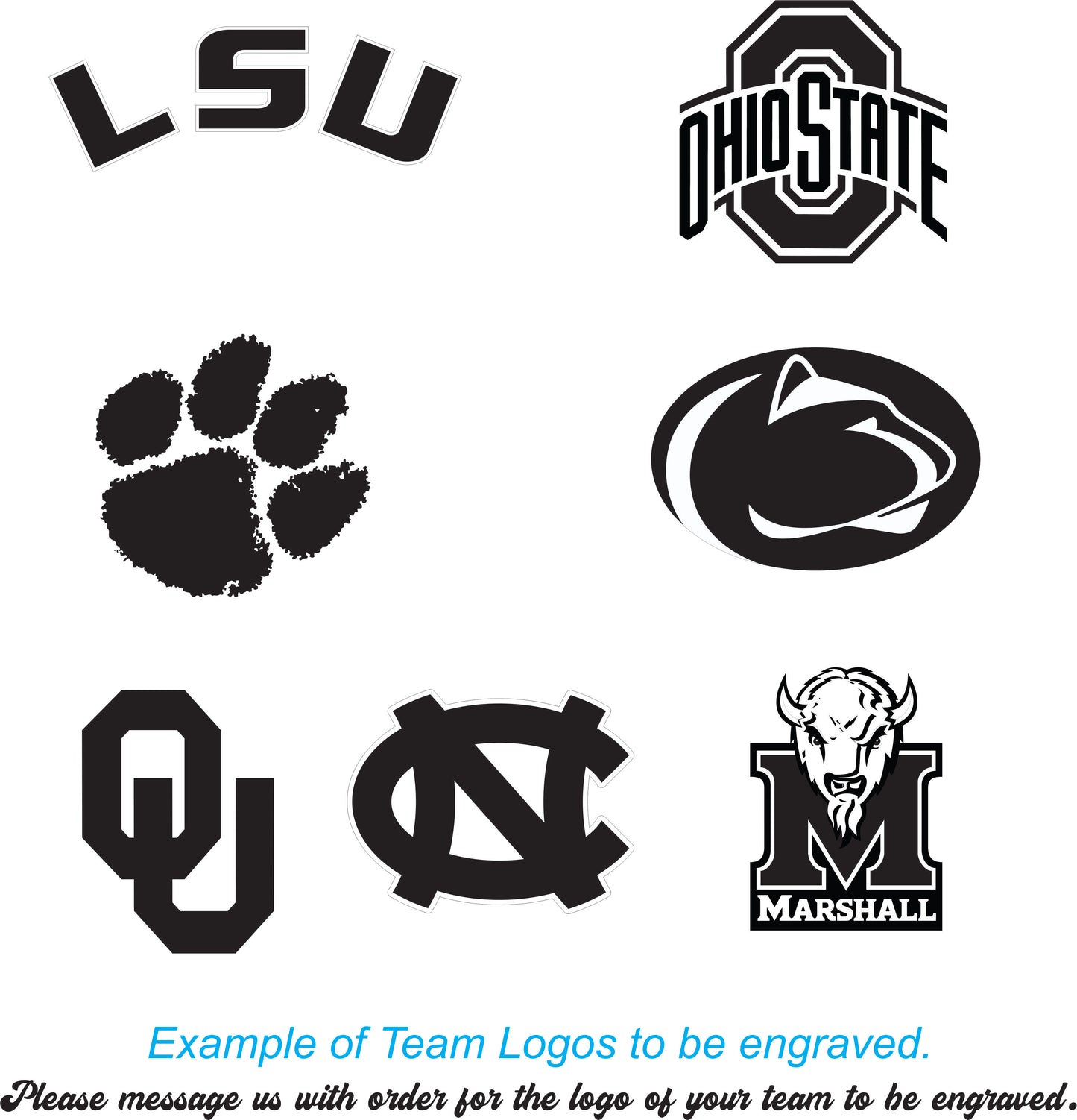 College League Football Helmet 3-D Optical Illusion Multicolored LED Lamp