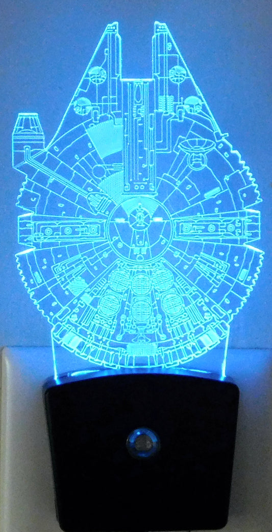 Nightlight Mini RGB LED Lamp Base with Artwork