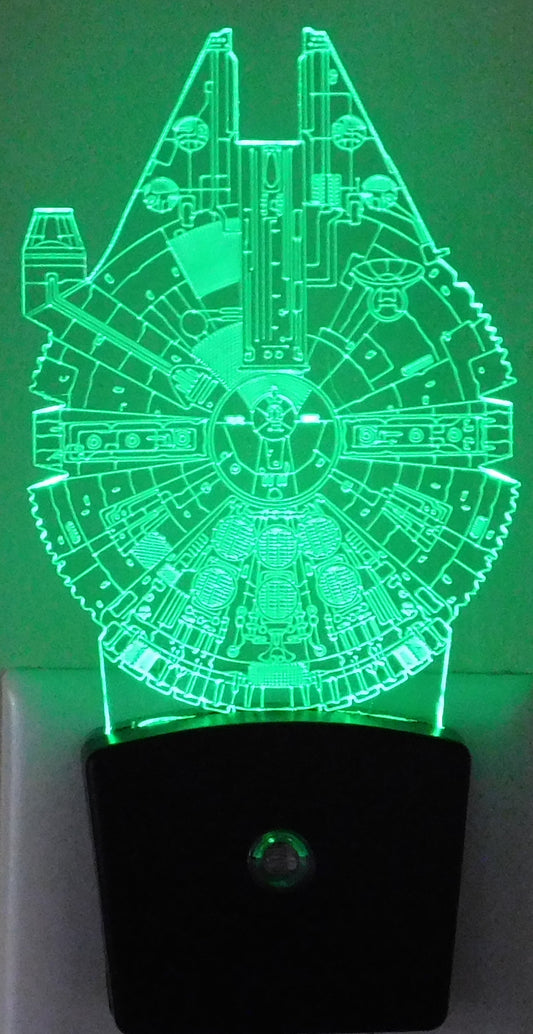 Nightlight Mini RGB LED Lamp Base with Artwork