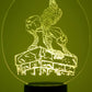 Spiderman Selection 3-D Optical Illusion Multicolored Lamp