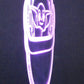 Baby Yoda 3-D Optical Illusion LED Multicolor Lamp