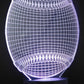 Baseball 3-D Optical Illusion Multicolored Light