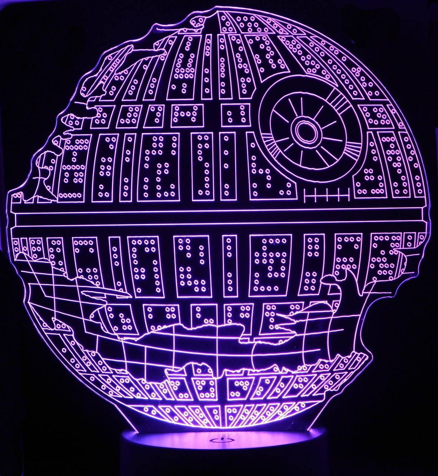 Star Wars (Section 2) 3-D Illusion LED Lamp with Remote