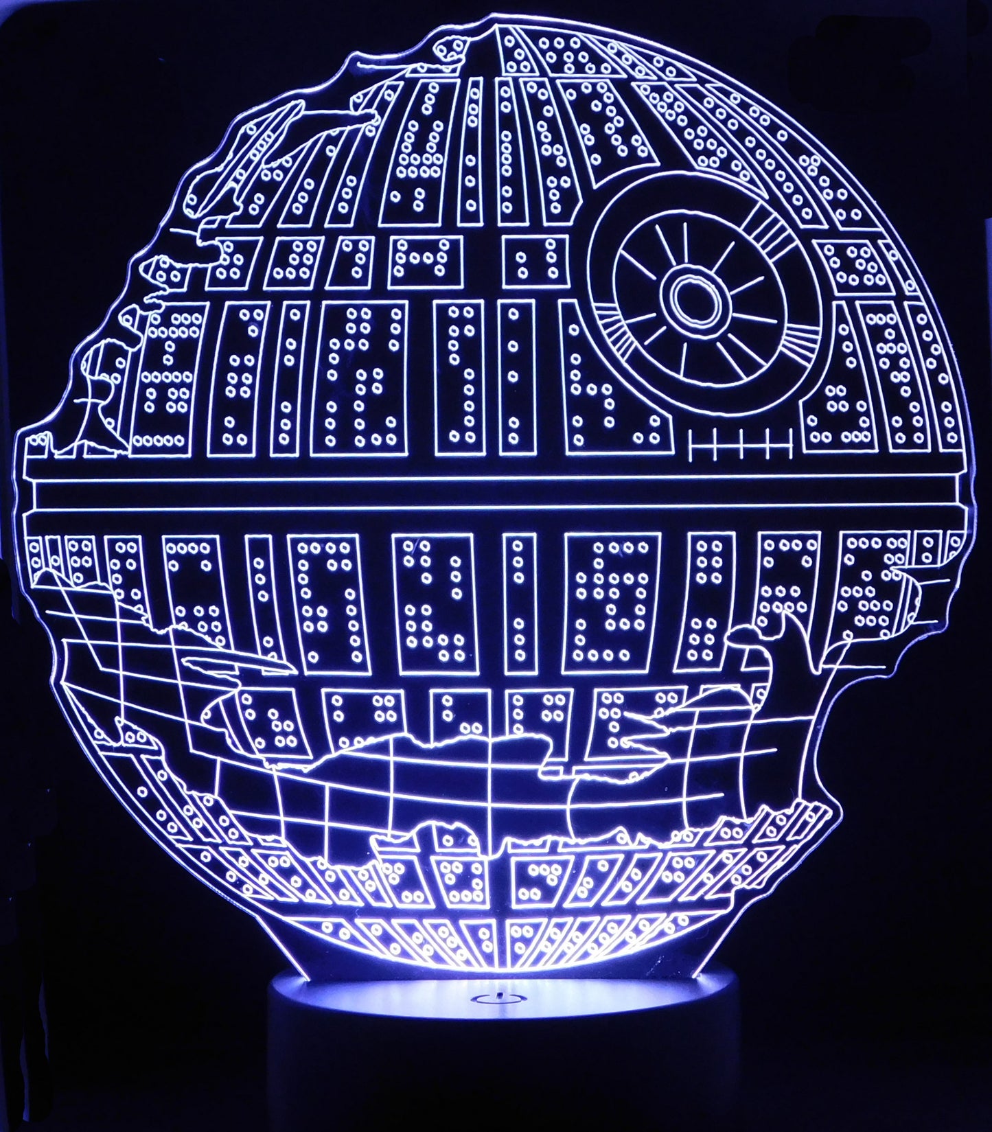 Star Wars (Section 2) 3-D Illusion LED Lamp with Remote