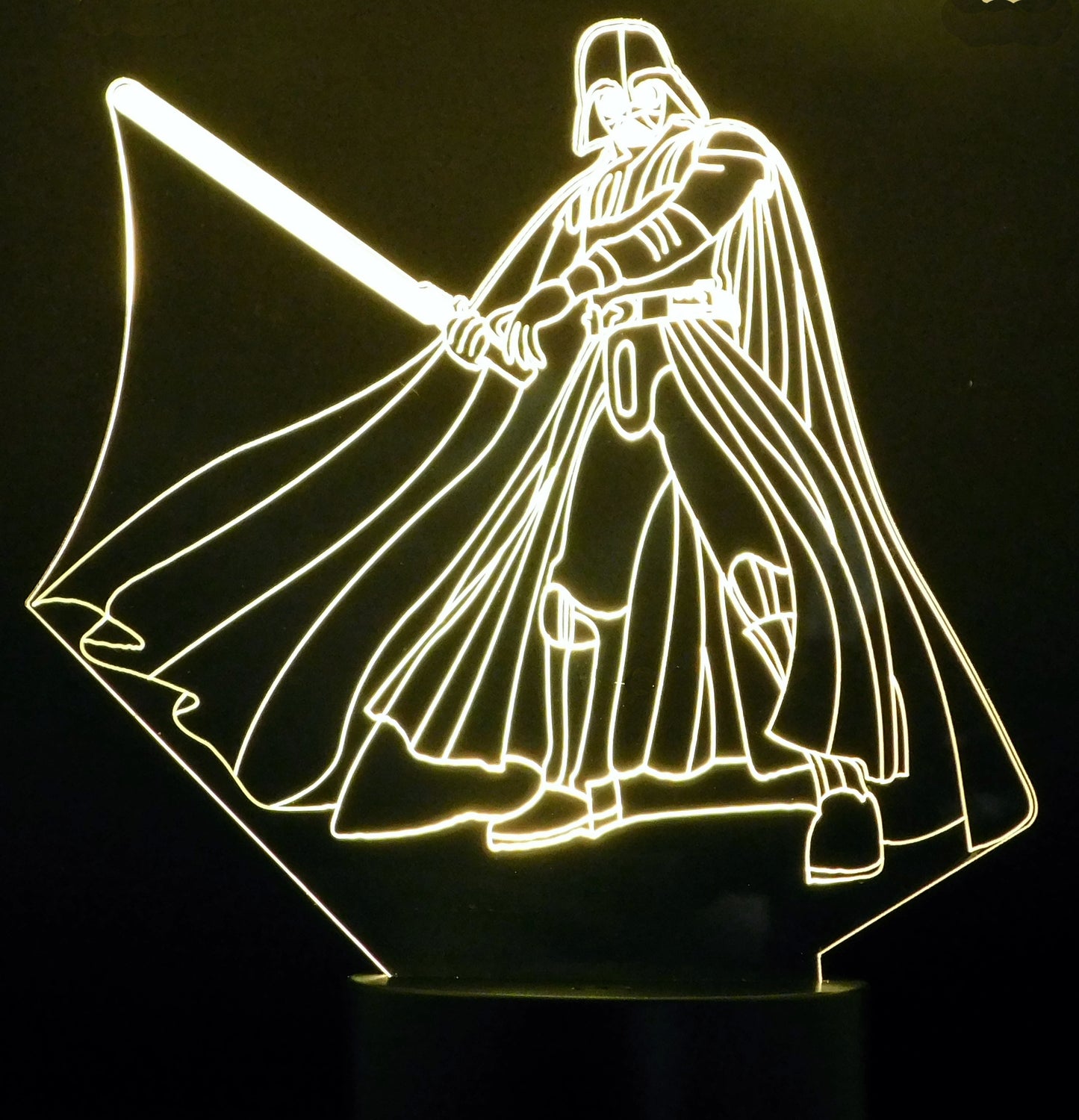 Star Wars (Section 2) 3-D Illusion LED Lamp with Remote