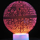 Death Star 3-D Optical Illusion LED Desk, Table, Night Lamp