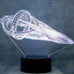 Star Trek D'Kyr Class 3-D Optical Illusion Multicolored Lamp