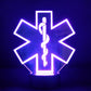 EMT Logo 3-D Optical Illusion Multicolored LED Lamp