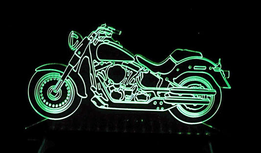 Harley-Davidson Large Rectangle 3-D Optical Illusion LED