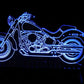 Harley-Davidson Large Rectangle 3-D Optical Illusion LED