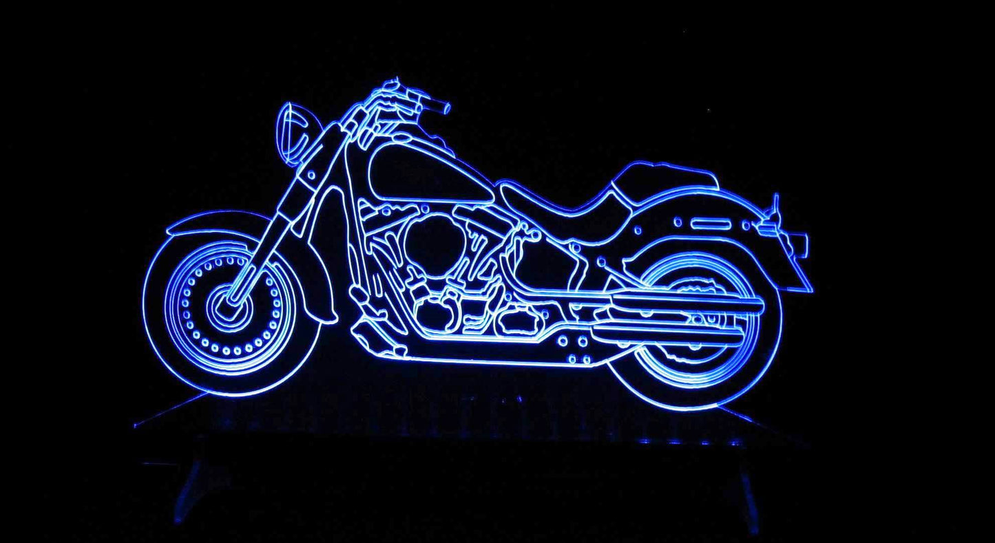 Harley-Davidson Large Rectangle 3-D Optical Illusion LED