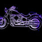 Harley-Davidson Large Rectangle 3-D Optical Illusion LED