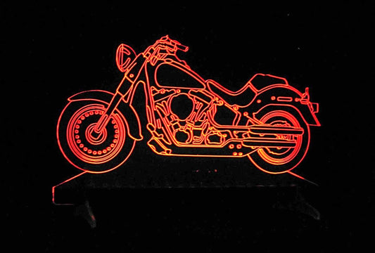 Harley-Davidson Large Rectangle 3-D Optical Illusion LED