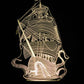 Kraken and Ship LED Desk, Table, Night Lamp