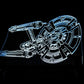 Starship Enterprise Large Rectangle 3-D Optical Illusion LED