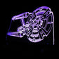 Starship Enterprise Large Rectangle 3-D Optical Illusion LED