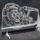 Starship Enterprise Large Rectangle 3-D Optical Illusion LED