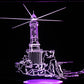 Lighthouse Seashore 3-D Optical Illusion Multicolored LED Lamp