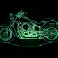Harley-Davidson 3-D Optical Illusion Multicolored LED Lamp