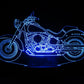 Harley-Davidson 3-D Optical Illusion Multicolored LED Lamp