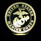 Marines Logo 3-D Optical Illusion Multicolored LED Lamp