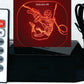 Spiderman Selection 3-D Optical Illusion Multicolored Lamp