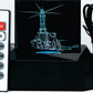 Lighthouse Seashore 3-D Optical Illusion Multicolored LED Lamp