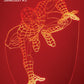 Spiderman Selection 3-D Optical Illusion Multicolored Lamp