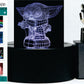 Baby Yoda Standing 3-D Optical Illusion LED Multicolor Lamp