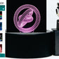 Gyroscope 3-D Optical Illusion Multicolored Light