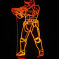 Star Wars (Section 2) 3-D Illusion LED Lamp with Remote
