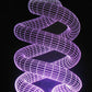 Twisted Knot 3-D Optical Illusion Multicolored Lamp