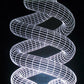Twisted Knot 3-D Optical Illusion Multicolored Lamp