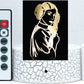 Princess Leia 3-D Optical Illusion LED Desk, Table, Night Lamp