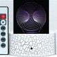 Double Hole 3-D Optical Illusion Multicolored Light