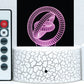 Gyroscope 3-D Optical Illusion Multicolored Light