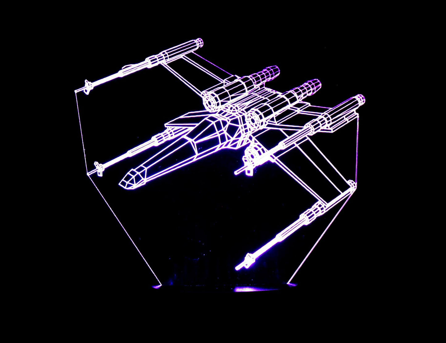 Star Wars (Section 2) 3-D Illusion LED Lamp with Remote