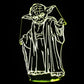 Star Wars (Section 2) 3-D Illusion LED Lamp with Remote